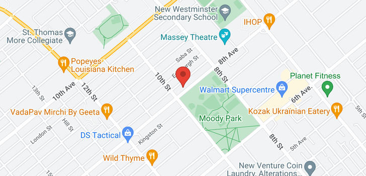 map of 913 EIGHTH AVENUE